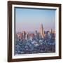 Empire State Building and Manhattan, New York City, New York, USA-Jon Arnold-Framed Photographic Print