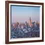 Empire State Building and Manhattan, New York City, New York, USA-Jon Arnold-Framed Photographic Print