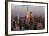 Empire State Building and Midtown Manhattan, New York, USA-Peter Adams-Framed Photographic Print