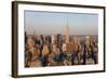 Empire State Building and Midtown Manhattan, New York, USA-Peter Adams-Framed Photographic Print