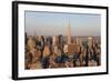 Empire State Building and Midtown Manhattan, New York, USA-Peter Adams-Framed Photographic Print