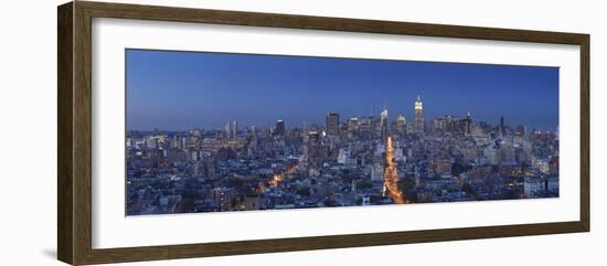 Empire State Building and Midtown Skyline, Manhattan, New York City, USA-Jon Arnold-Framed Photographic Print