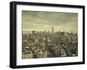 Empire State Building and Midtown Skyline, Manhattan, New York City, USA-Jon Arnold-Framed Premium Photographic Print