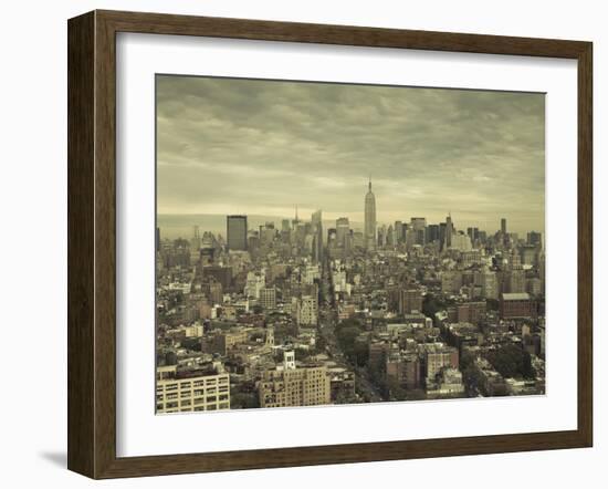 Empire State Building and Midtown Skyline, Manhattan, New York City, USA-Jon Arnold-Framed Photographic Print