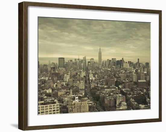 Empire State Building and Midtown Skyline, Manhattan, New York City, USA-Jon Arnold-Framed Photographic Print