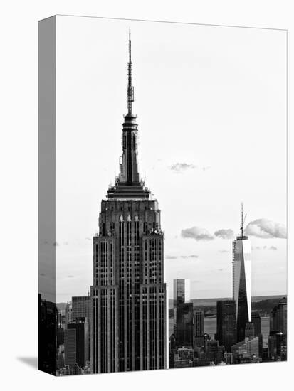 Empire State Building and One World Trade Center (1 WTC), Manhattan, New York-Philippe Hugonnard-Stretched Canvas