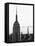 Empire State Building and One World Trade Center (1 WTC), Manhattan, New York-Philippe Hugonnard-Framed Stretched Canvas