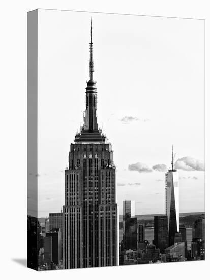 Empire State Building and One World Trade Center (1 WTC), Manhattan, New York-Philippe Hugonnard-Stretched Canvas