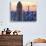 Empire State Building and One World Trade Center at Sunset, Midtown Manhattan, New York City, US-Philippe Hugonnard-Photographic Print displayed on a wall