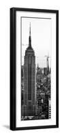 Empire State Building and One World Trade Center at Sunset, Midtown Manhattan, New York City-Philippe Hugonnard-Framed Photographic Print