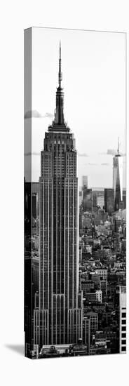 Empire State Building and One World Trade Center at Sunset, Midtown Manhattan, New York City-Philippe Hugonnard-Stretched Canvas