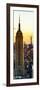 Empire State Building and One World Trade Center at Sunset, Midtown Manhattan, New York City-Philippe Hugonnard-Framed Photographic Print