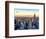 Empire State Building and One World Trade Center at Sunset, Midtown Manhattan, New York City-Philippe Hugonnard-Framed Photographic Print