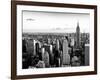 Empire State Building and One World Trade Center at Sunset, Midtown Manhattan, New York City-Philippe Hugonnard-Framed Photographic Print