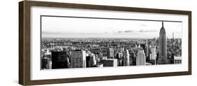 Empire State Building and One World Trade Center at Sunset, Midtown Manhattan, New York City-Philippe Hugonnard-Framed Photographic Print