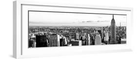 Empire State Building and One World Trade Center at Sunset, Midtown Manhattan, New York City-Philippe Hugonnard-Framed Photographic Print