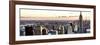 Empire State Building and One World Trade Center at Sunset, Midtown Manhattan, New York City-Philippe Hugonnard-Framed Photographic Print