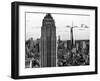 Empire State Building and One World Trade Center at Sunset, Midtown Manhattan, NYC-Philippe Hugonnard-Framed Photographic Print