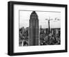 Empire State Building and One World Trade Center at Sunset, Midtown Manhattan, NYC-Philippe Hugonnard-Framed Photographic Print