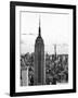 Empire State Building and One World Trade Center at Sunset, Midtown Manhattan, NYC-Philippe Hugonnard-Framed Photographic Print