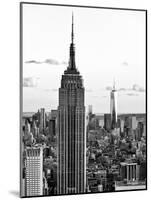 Empire State Building and One World Trade Center at Sunset, Midtown Manhattan, NYC-Philippe Hugonnard-Mounted Photographic Print