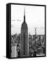 Empire State Building and One World Trade Center at Sunset, Midtown Manhattan, NYC-Philippe Hugonnard-Framed Stretched Canvas