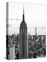 Empire State Building and One World Trade Center at Sunset, Midtown Manhattan, NYC-Philippe Hugonnard-Stretched Canvas