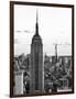 Empire State Building and One World Trade Center at Sunset, Midtown Manhattan, NYC-Philippe Hugonnard-Framed Photographic Print