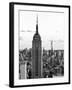 Empire State Building and One World Trade Center at Sunset, Midtown Manhattan, NYC-Philippe Hugonnard-Framed Photographic Print