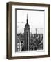 Empire State Building and One World Trade Center at Sunset, Midtown Manhattan, NYC-Philippe Hugonnard-Framed Photographic Print