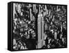 Empire State Building and Surroundings-null-Framed Stretched Canvas