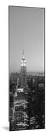 Empire State Building at Sunset, View from 5AV & 42nd Street, New York-null-Mounted Photographic Print