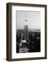 Empire State Building at Sunset, View from 5AV & 42nd Street, New York-null-Framed Photographic Print