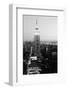 Empire State Building at Sunset, View from 5AV & 42nd Street, New York-null-Framed Photographic Print