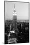 Empire State Building at Sunset, View from 5AV & 42nd Street, New York-null-Mounted Photographic Print