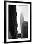 Empire State Building Burning after Plane Crash-null-Framed Premium Photographic Print