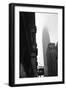 Empire State Building Burning after Plane Crash-null-Framed Photographic Print