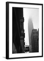 Empire State Building Burning after Plane Crash-null-Framed Photographic Print