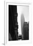 Empire State Building Burning after Plane Crash-null-Framed Photographic Print