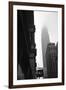 Empire State Building Burning after Plane Crash-null-Framed Photographic Print