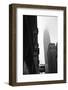 Empire State Building Burning after Plane Crash-null-Framed Photographic Print