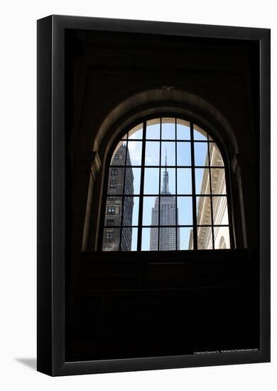 Empire State Building From Grand Central Station NYC-null-Framed Poster