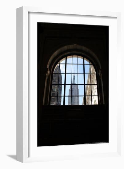 Empire State Building From Grand Central Station NYC-null-Framed Photo