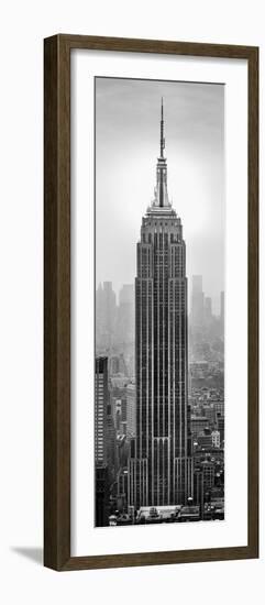 Empire State Building in a City, Manhattan, New York City, New York State, USA-null-Framed Photographic Print