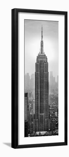 Empire State Building in a City, Manhattan, New York City, New York State, USA-null-Framed Photographic Print