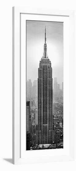 Empire State Building in a City, Manhattan, New York City, New York State, USA-null-Framed Photographic Print