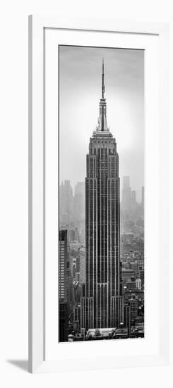 Empire State Building in a City, Manhattan, New York City, New York State, USA-null-Framed Photographic Print