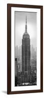 Empire State Building in a City, Manhattan, New York City, New York State, USA-null-Framed Photographic Print