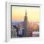 Empire State Building in New York City, USA-Jan Christopher Becke-Framed Photographic Print