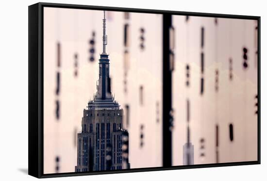 Empire State Building in NYC-null-Framed Stretched Canvas